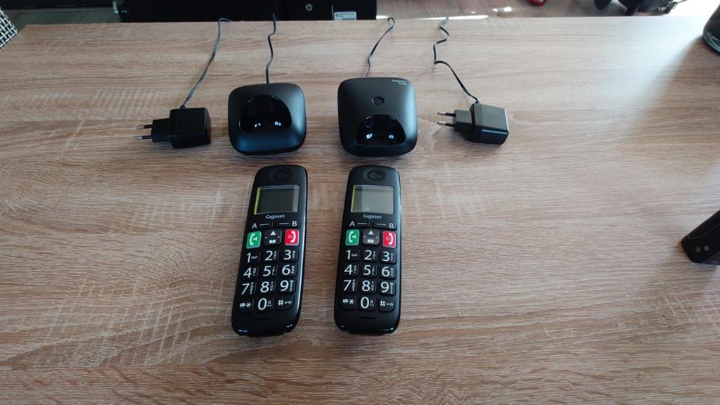 Gigaset E290H Dect Telefoon Set - 2 Handsets, Ophalen of Verzenden, Zo goed als nieuw, 2 handsets