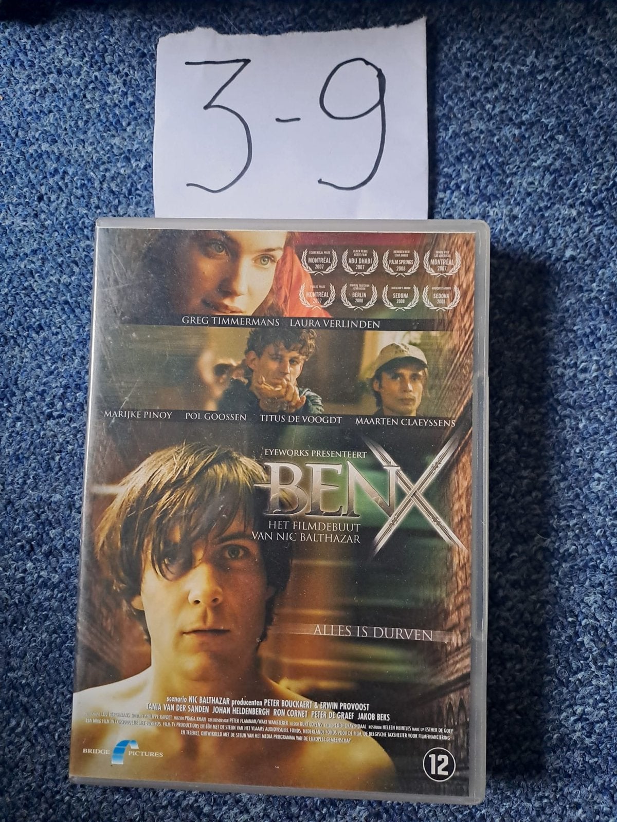 Ben X DVD - Het filmdebuut van Nic Balthazar, Gebruikt, Waargebeurd drama, Nederlands, Vanaf 12 jaar