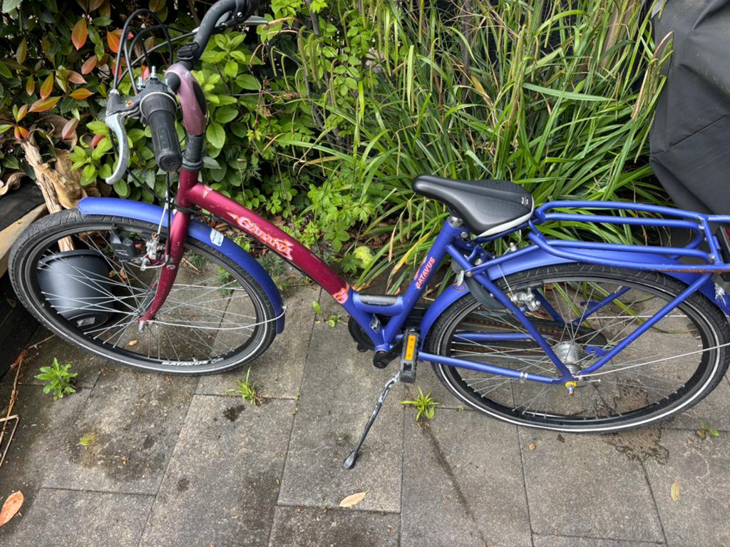 Batavus Gabana Opknapper, voor een handjge klusser!, Fietsen en Brommers, 26 inch of meer, Terugtraprem, Gebruikt, Versnellingen