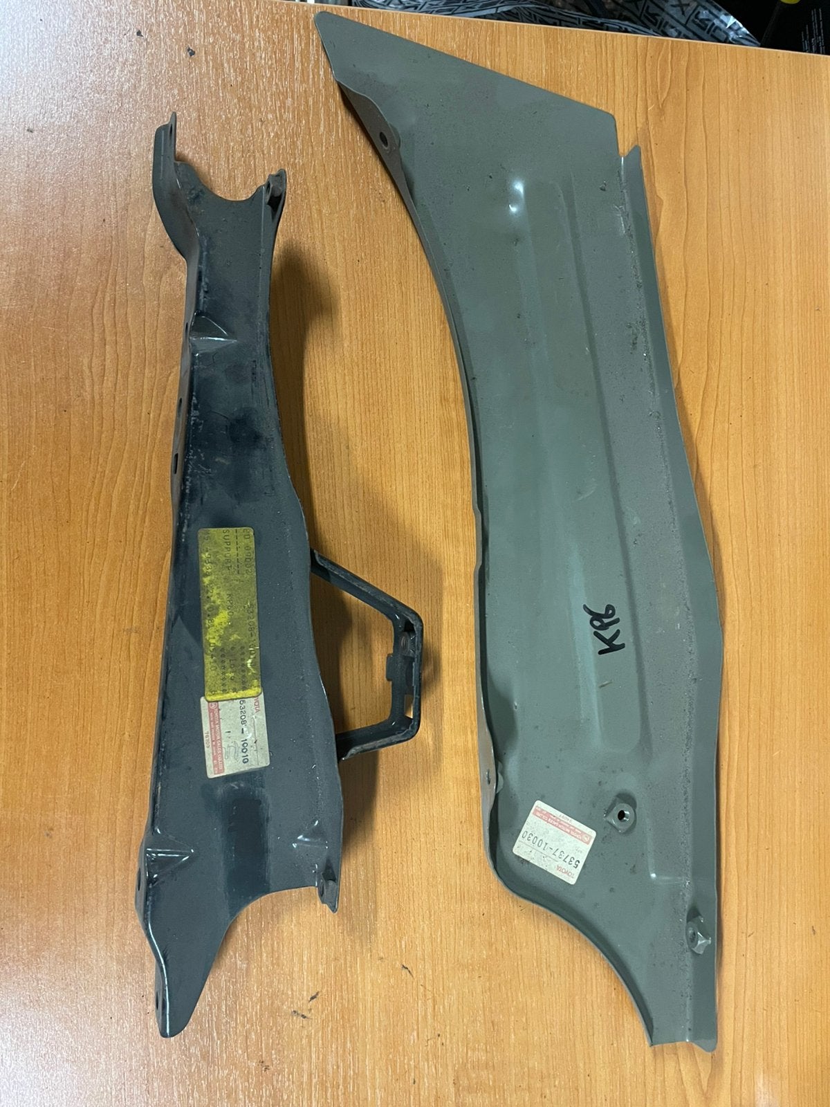 Toyota starlet mk1 kp60 plaat delen front, Ophalen of Verzenden