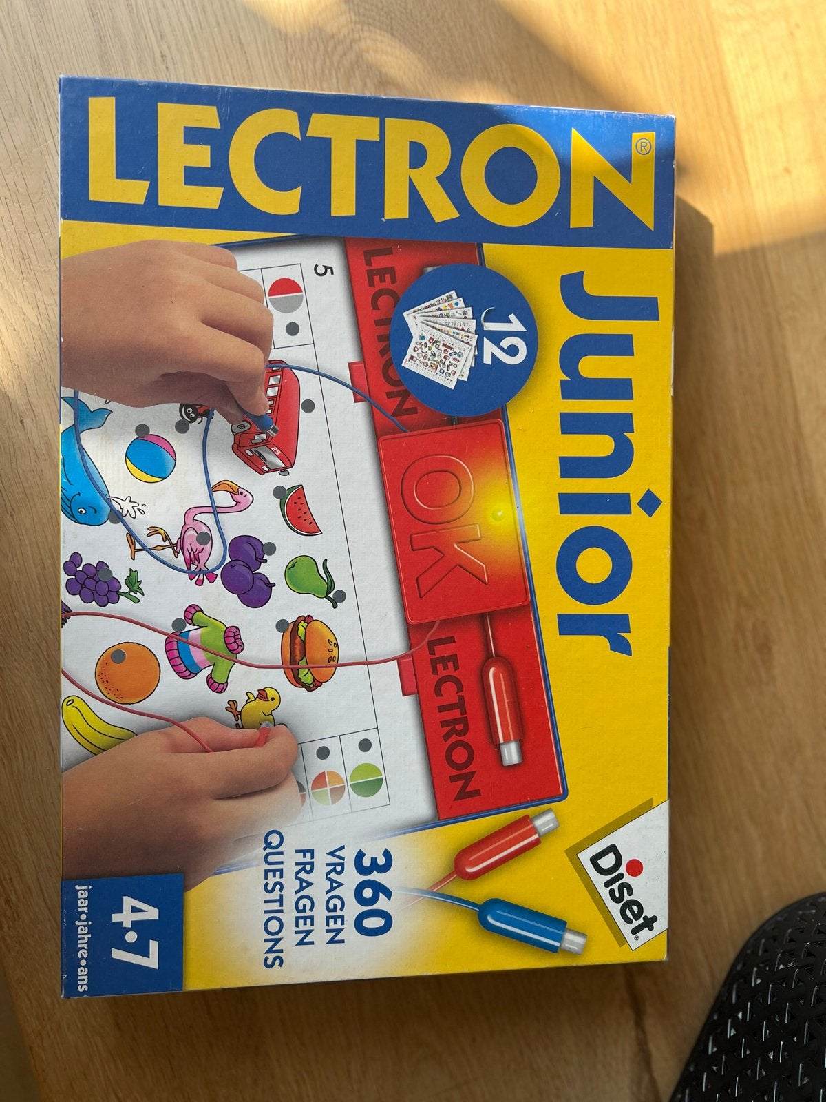 Lectron Junior: 12 Platen, Compleet Educatief Spel, Ophalen of Verzenden, Gebruikt, Ontdekken, Met licht