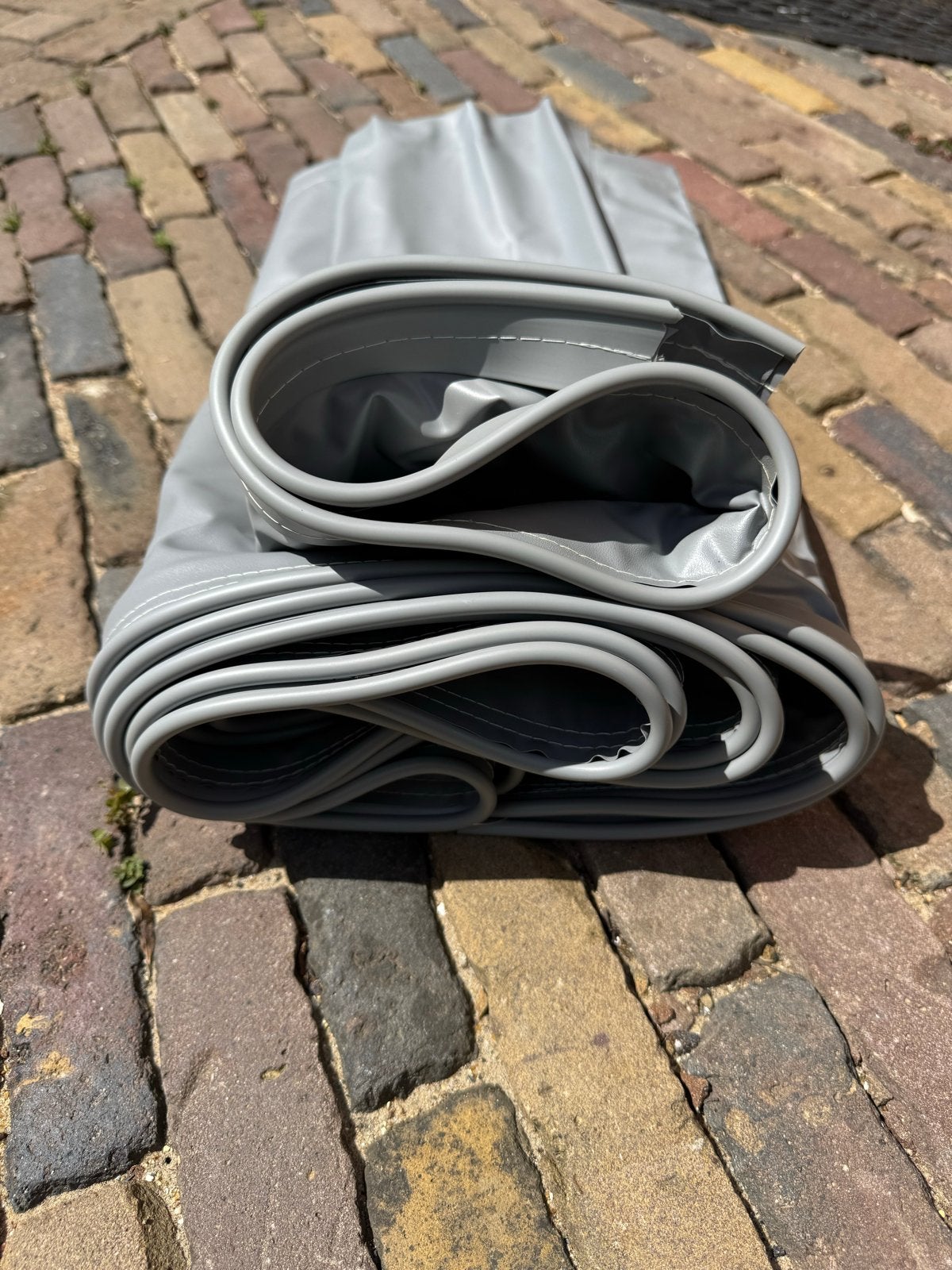 Grijze tochtstrook/spatrand voor caravan of camper, Caravans en Kamperen, Kampeeraccessoires, Ophalen, Nieuw