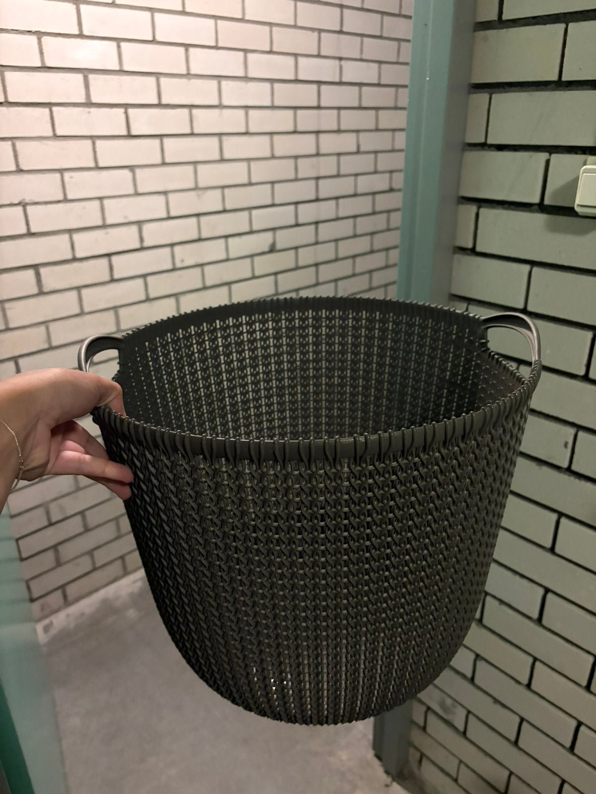 Plastic wasmand, Ophalen, Minder dan 50 cm, Gebruikt, 3 of 4 laden