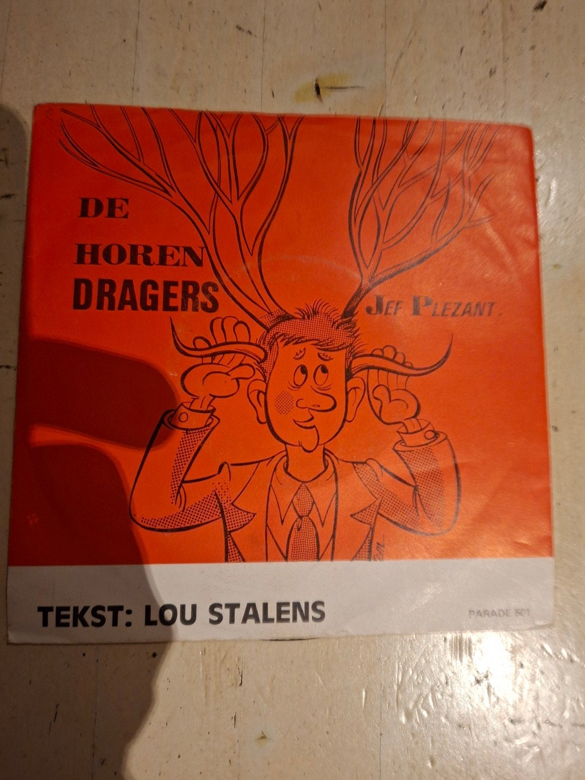 De Horendragers - Jef Plezant - Lou Stalens - Singeltje, Ophalen of Verzenden, Gebruikt, Humor en Cabaret
