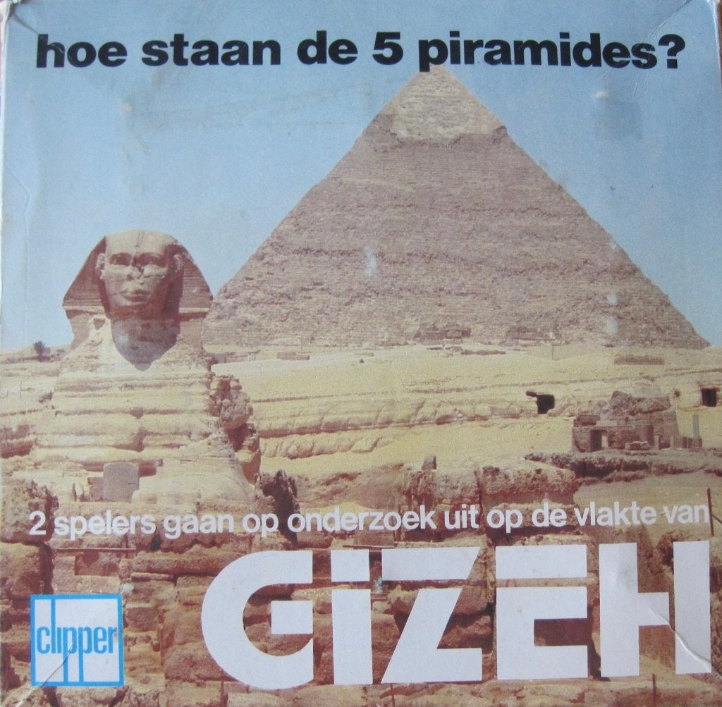 bordspel Gizeh - 1975  -  voor 2 spelers, Hobby en Vrije tijd, Ophalen of Verzenden, Gebruikt, Clipper