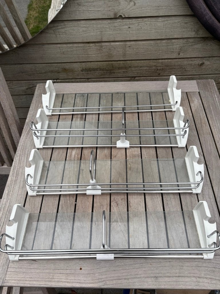 Liebherr deurvak flessenrek compleet met houder, ONDERDELEN, Ophalen of Verzenden, Zo goed als nieuw