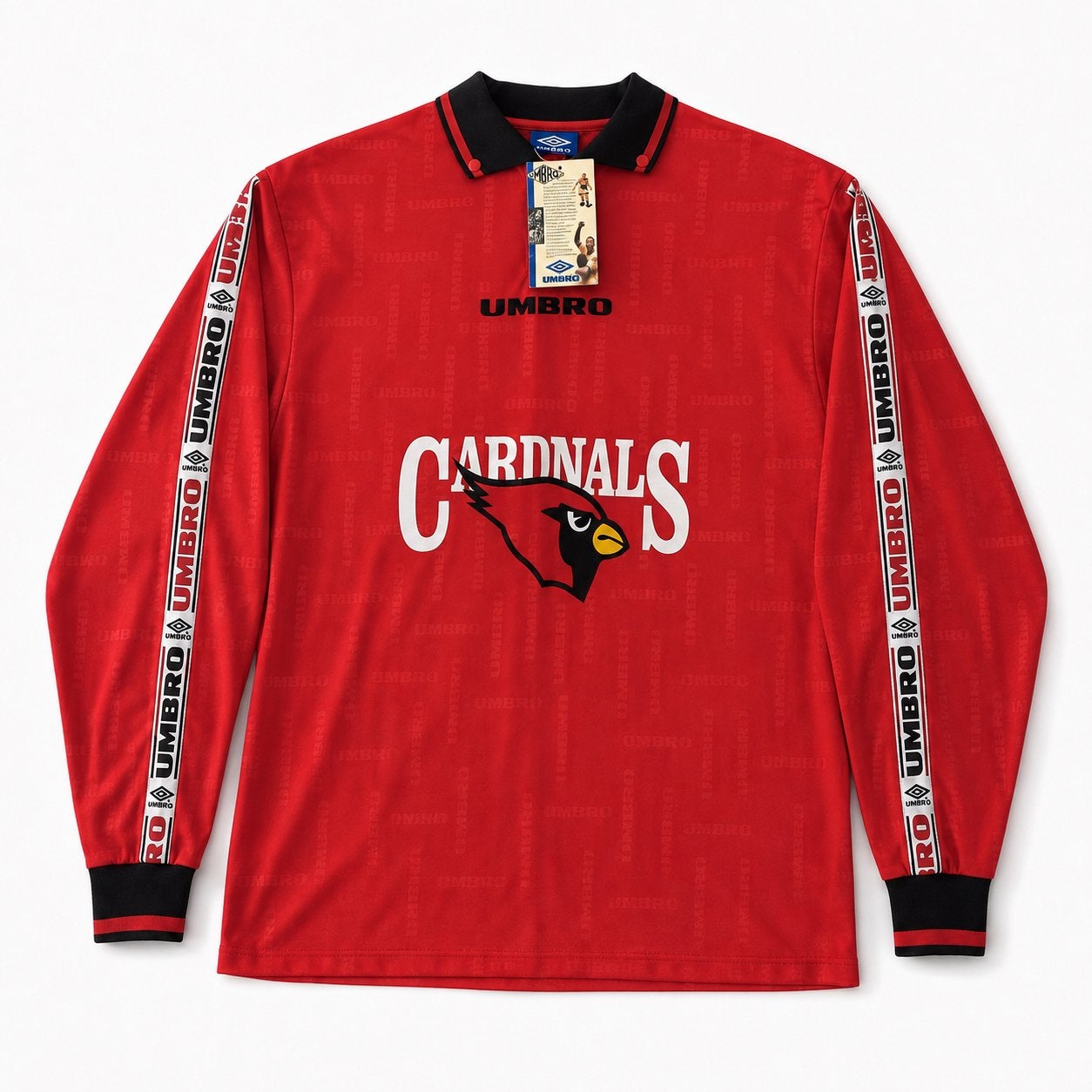 Vintage Umbro Cardinals Jersey | NEW With Tags | Size XXL, Ophalen of Verzenden, Nieuw, Maat 46 (S) of kleiner, Rood
