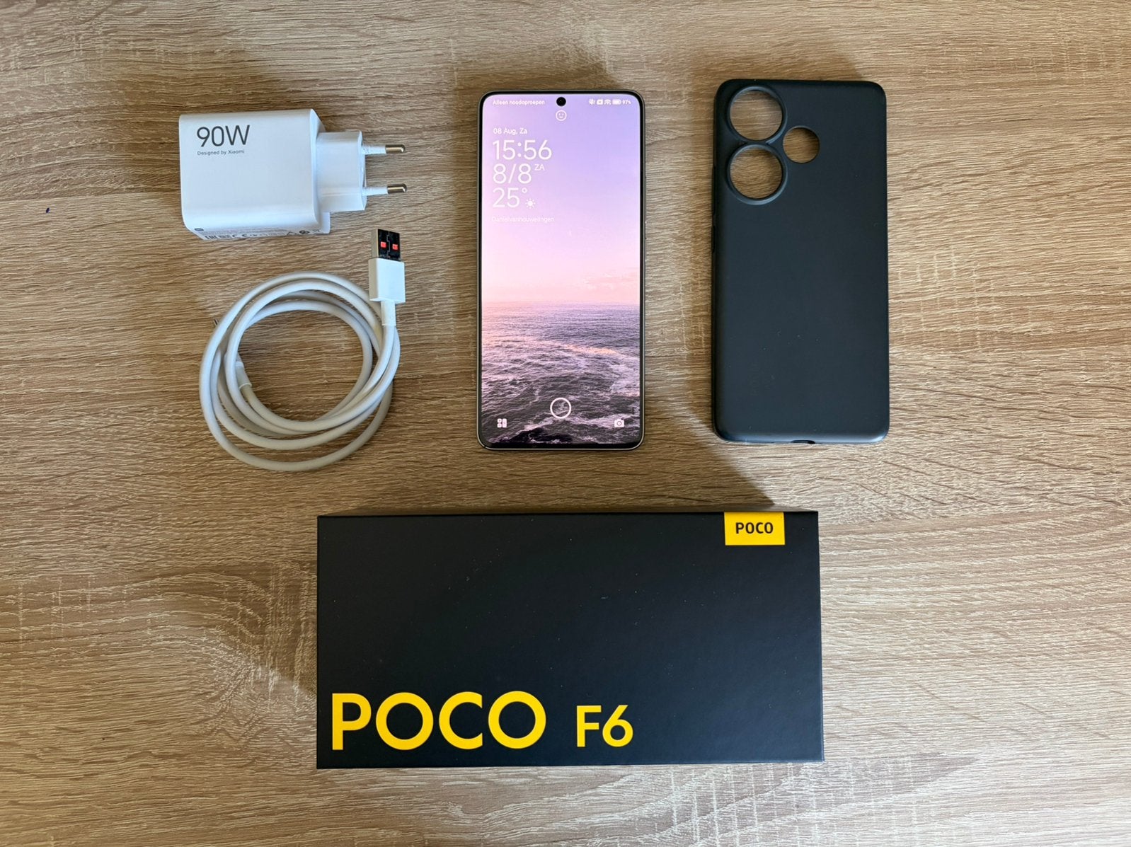 Telefoon Poco F6 256 GB, Telecommunicatie, Mobiele telefoons | Overige merken, Ophalen, Gebruikt, Overige modellen, Met simlock