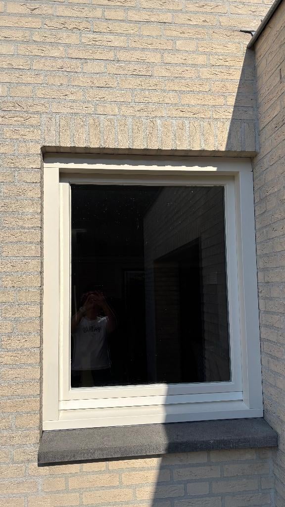 Raamkozijn, Raamkozijn, Zo goed als nieuw, Inclusief glas, 75 tot 150 cm