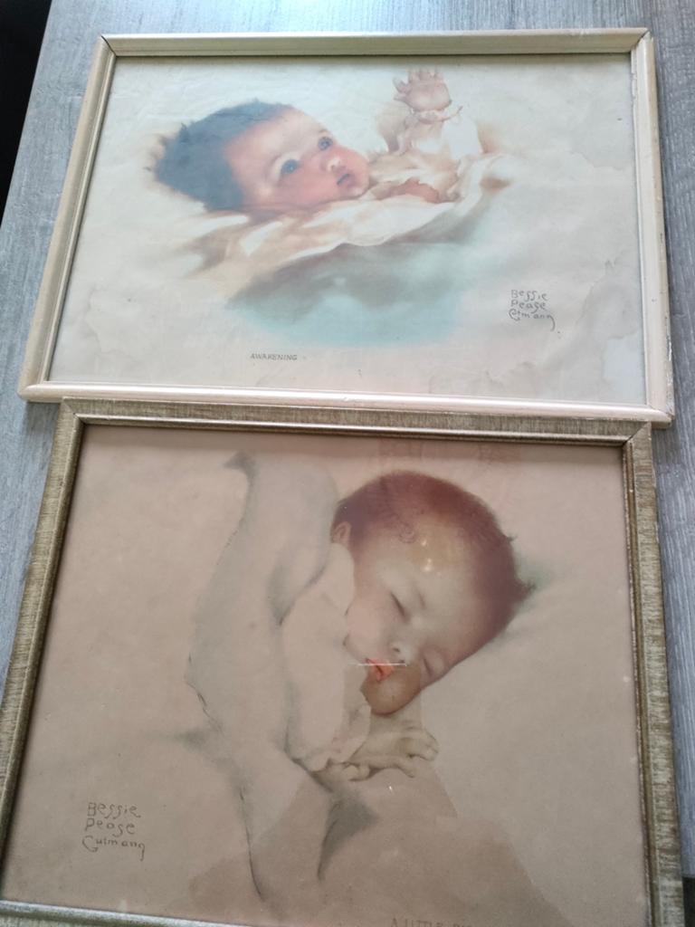Oude baby fotos Bessie peage ltmang, Ophalen
