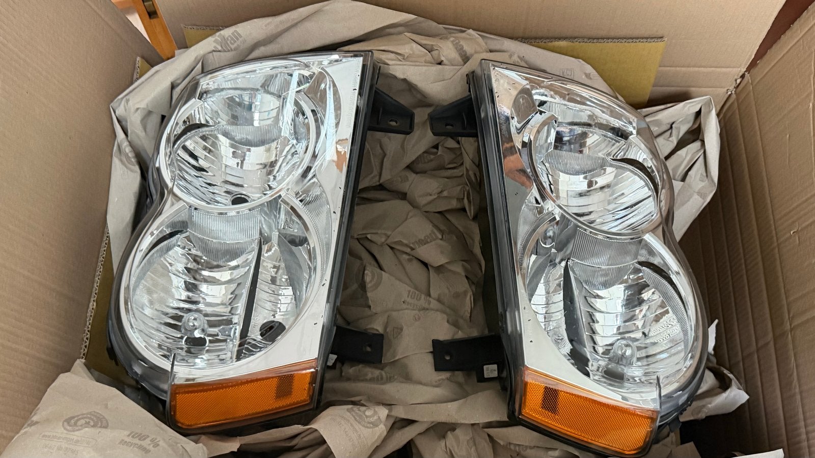 Koplampen Jeep Grand Cherokee 2005-2011 (set van 2), Ophalen of Verzenden, Nieuw, Jeep