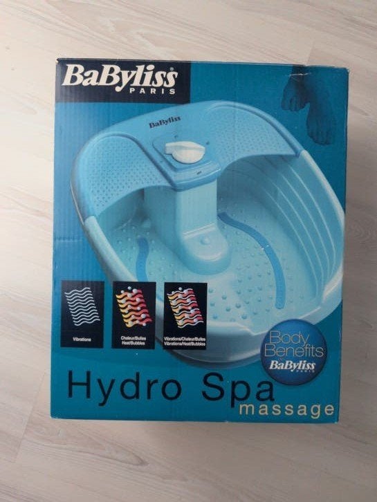 Babyliss Hydro Spa Massage Voetenbad, Ophalen, Zo goed als nieuw, Hand- en Voetverzorging