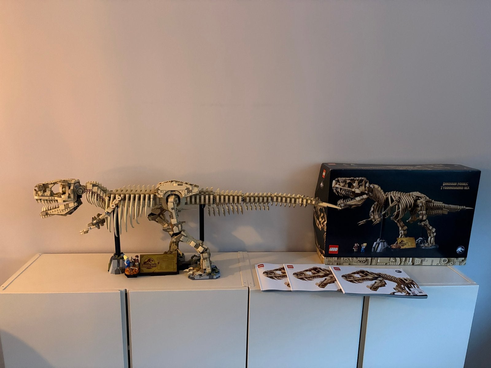 Lego T-Rex Dinosaurus Skelet 76968- Compleet, Ophalen, Zo goed als nieuw