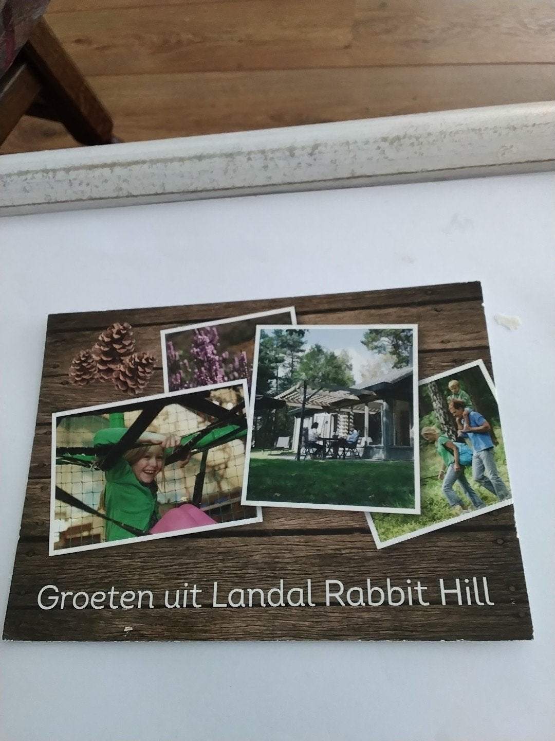 Oude ansichtkaart Landal Rabbit Hill - Gelopen, Ophalen of Verzenden