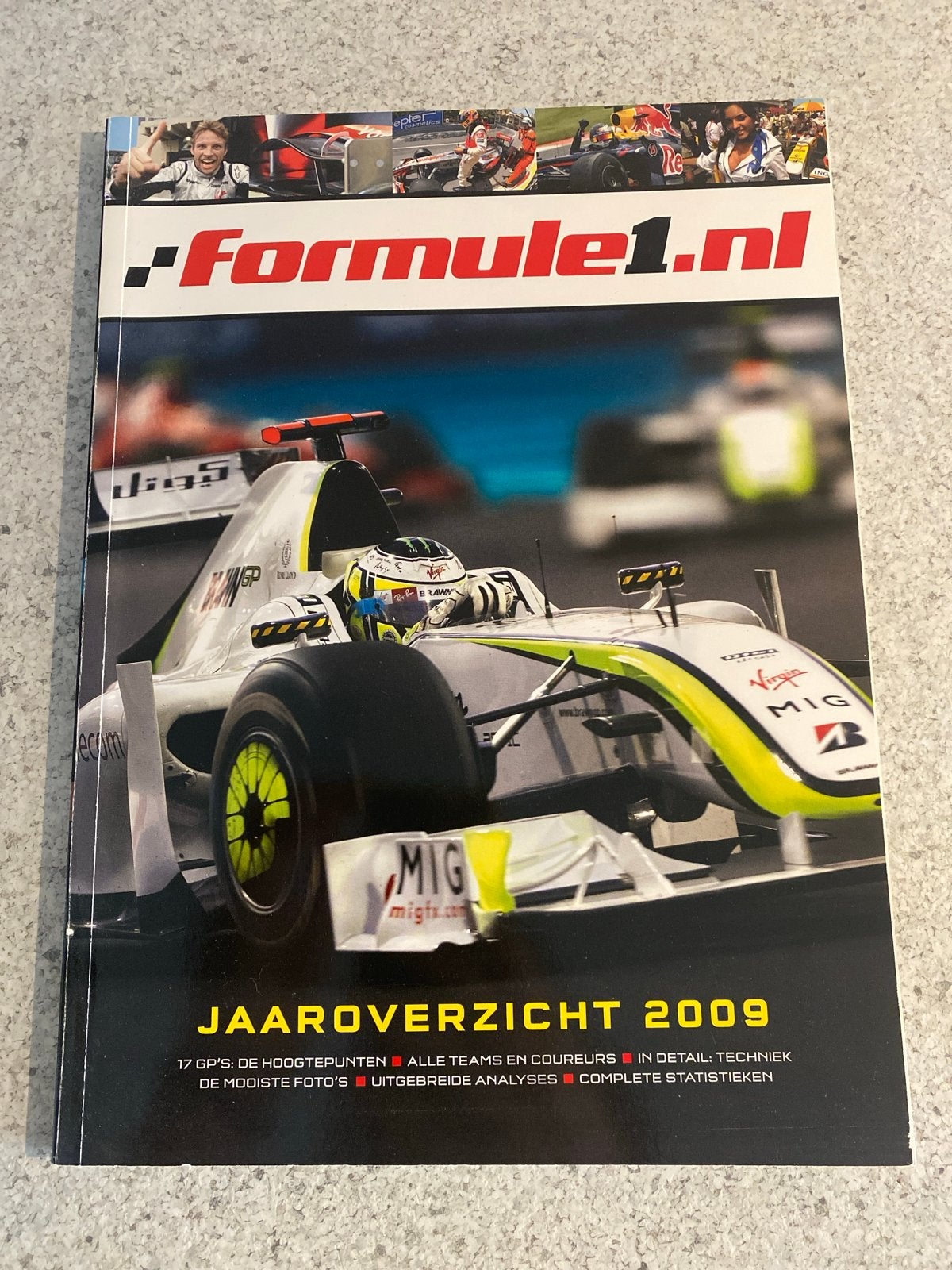 Formule1 Jaaroverzicht 2009 - Compleet Overzicht, Verzenden, Gelezen, Algemeen