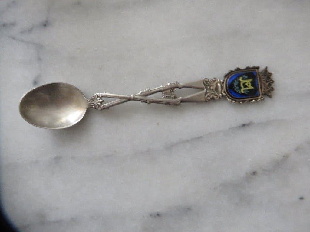 Militaria oude theelepel, Nederland, steel met geweren, Ophalen of Verzenden, Landmacht, Nederland, Overige typen