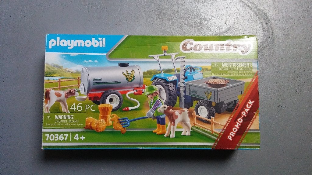 Playmobil 70367 Landbouwer met Maaimachine, Complete set, Ophalen of Verzenden, Zo goed als nieuw, Country