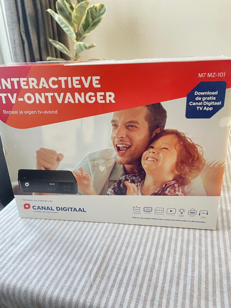 Canal Digitaal Interactieve TV-ontvanger M7 MZ-101, Audio, Tv en Foto, Ophalen of Verzenden, Zo goed als nieuw, Decoder