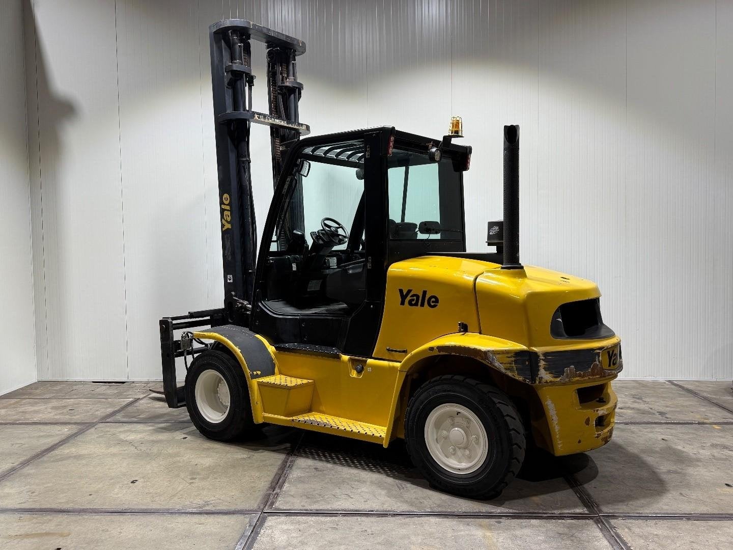 Yale GDP60VX Vorkversteller sideshift cabine Kubota HL1053, Meer dan 4000 kg, Diesel, Heftruck, Yale