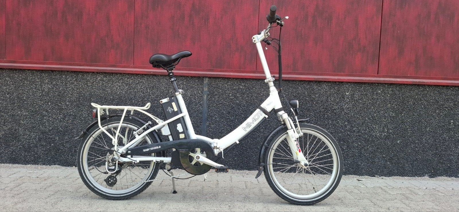 Nimoto Elektrische vouwfiets, 20 inch of meer, Gebruikt, Velgrem, Versnellingen