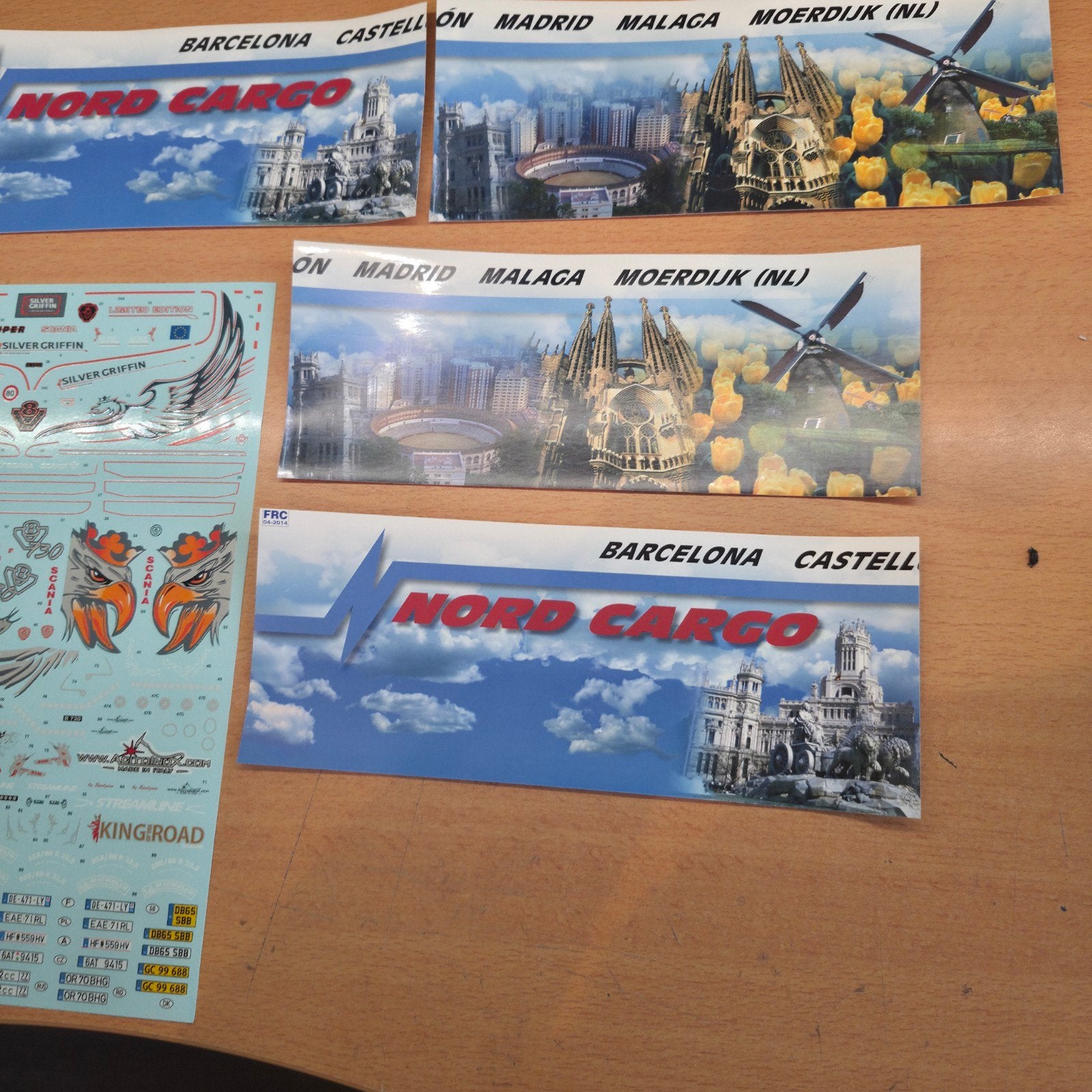 Italeri Decals Scania, DAF MAN 1:24, Ophalen of Verzenden