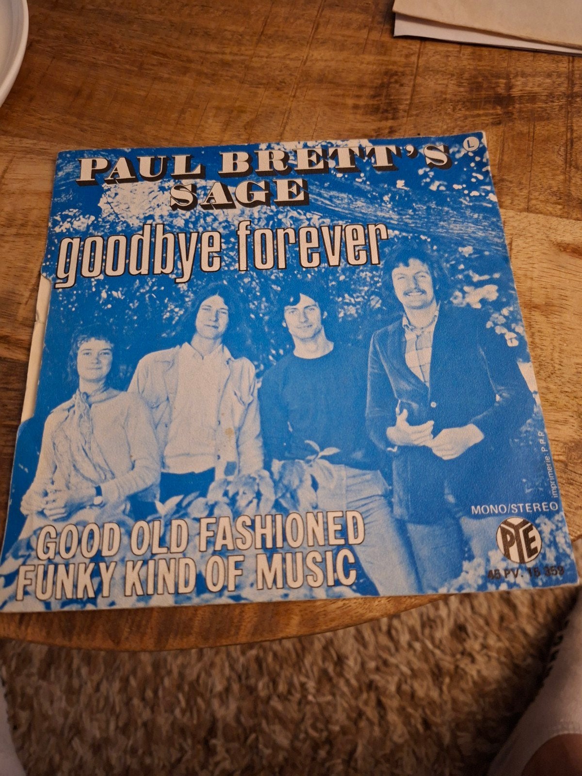 Paul brett's sage / goodbye forever, Ophalen of Verzenden, Zo goed als nieuw