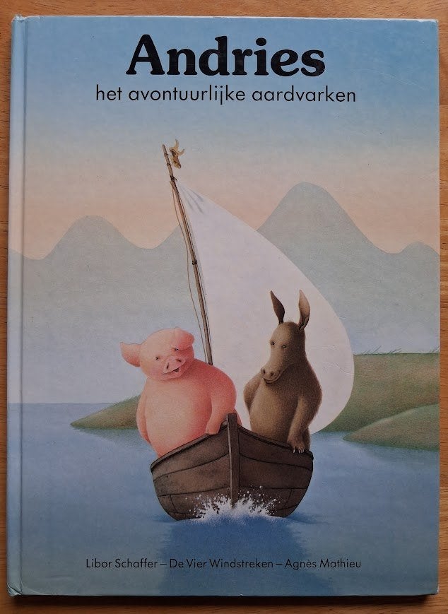 Andries het avontuurlijke aardvarken - Libor Schaffer, Ophalen of Verzenden, Gelezen, Fictie algemeen, 5 of 6 jaar