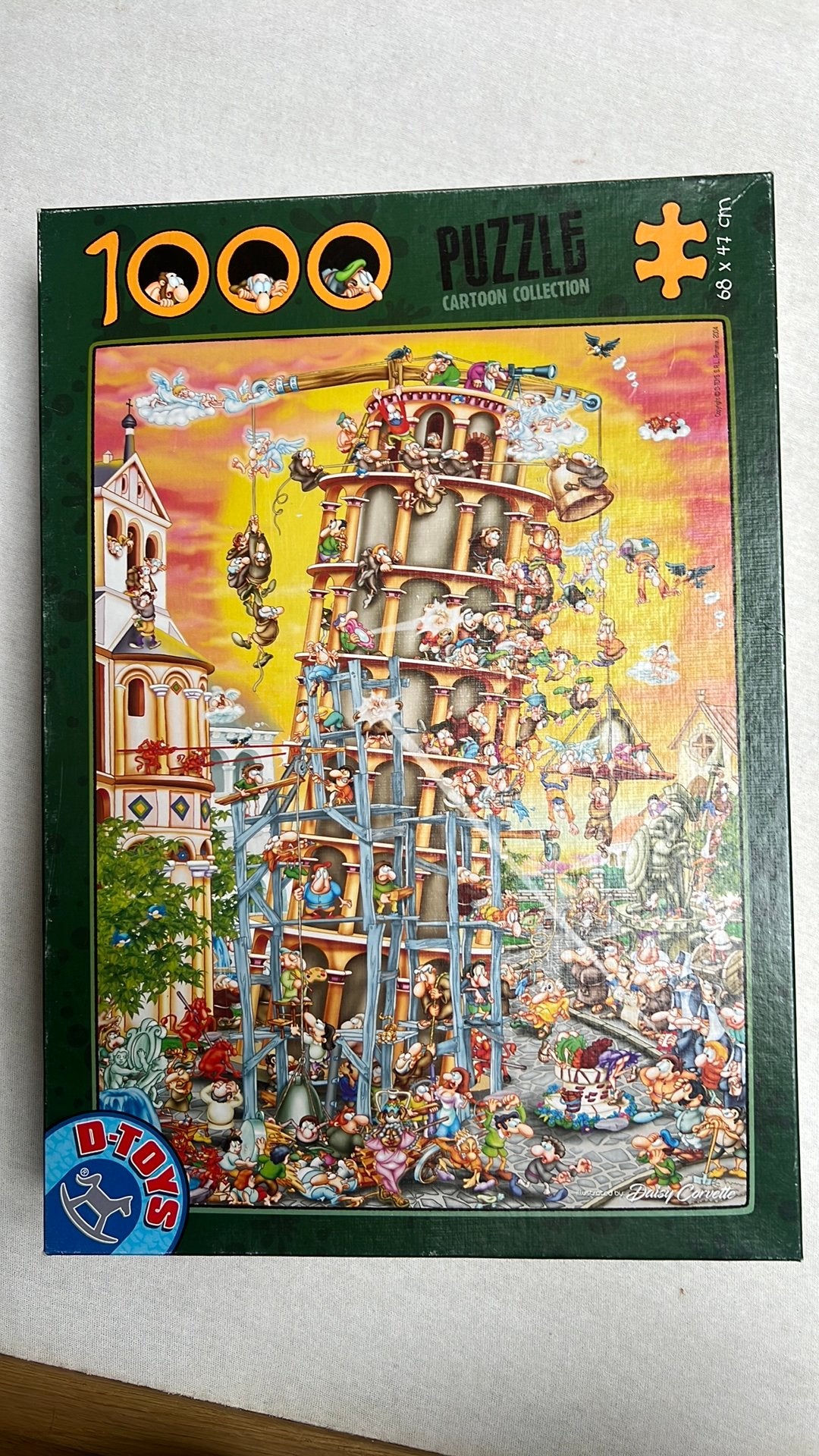 Puzzel 1000 stukjes, Ophalen of Verzenden, 500 t/m 1500 stukjes, Gebruikt
