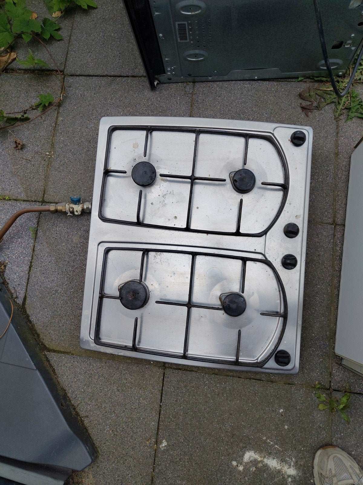 Gratis af te halen: Inbouw gasfornuis met 4 pitten, Witgoed en Apparatuur, Ophalen, Gebruikt, Minder dan 85 cm, 4 kookzones
