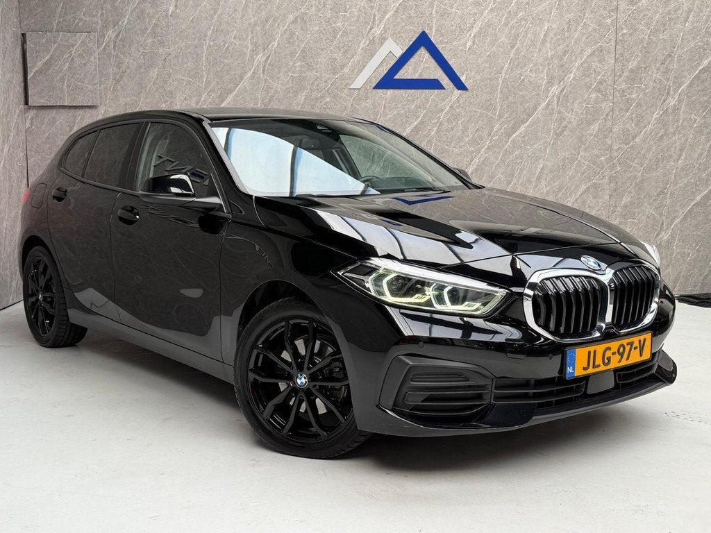 BMW 1-serie 116d High Executive / Nette Auto, Gebruikt, 116 pk, Zwart, Bedrijf