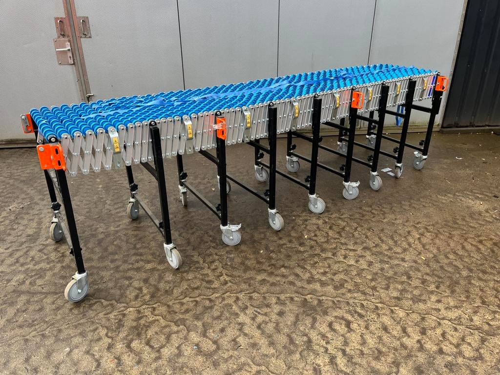 Harmonica rollenbaan 2 stuks 1x 600 cm 1 x 900 cm 60 cm bre, Doe-het-zelf en Verbouw, Ophalen of Verzenden, Zo goed als nieuw