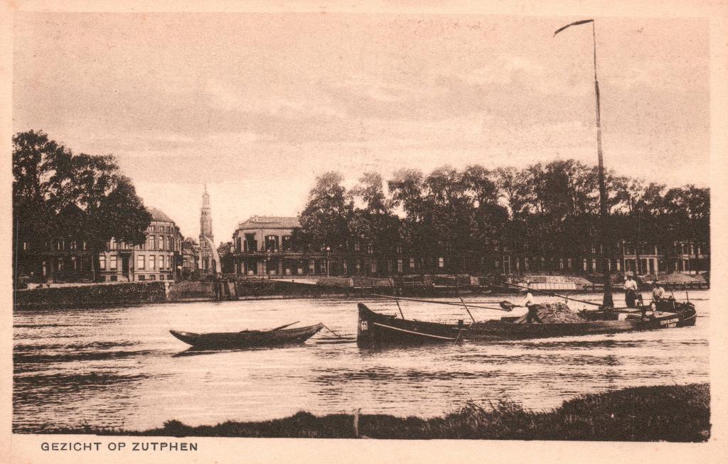 Gezicht op Zutphen  131419, Ophalen of Verzenden, Ongelopen, Gelderland