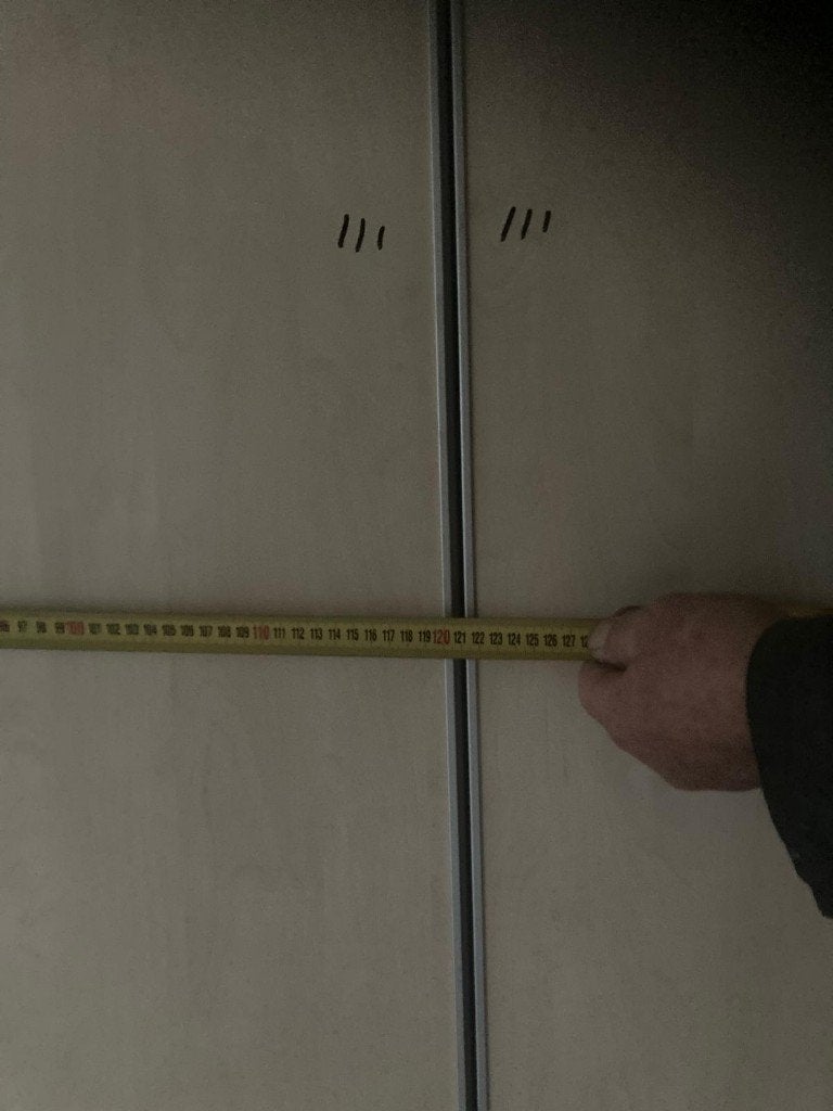 Systeemwand schuifwand scheidingswand wandsysteem ( 053 ), Ophalen, Gebruikt, Binnendeur, Nb