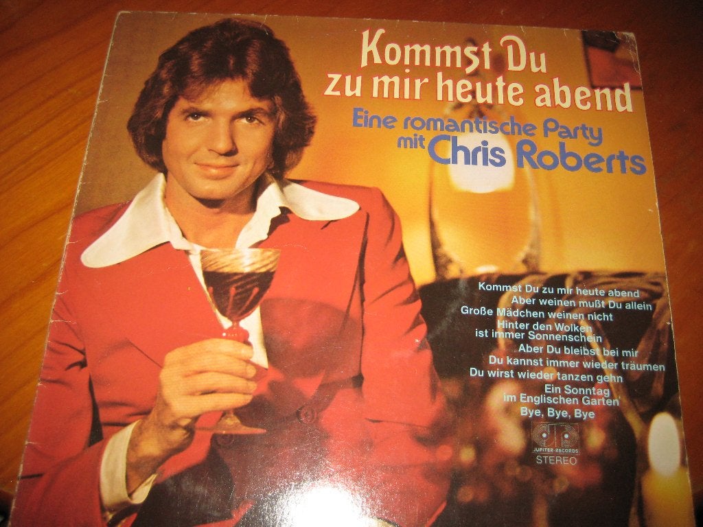 LP, Chris Roberts: Kommst Du zu mir heute Abend?, Ophalen of Verzenden, Zo goed als nieuw, LP