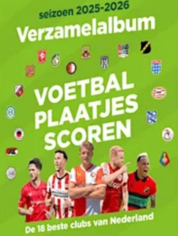 Plus voetbalplaatjes, Ophalen of Verzenden