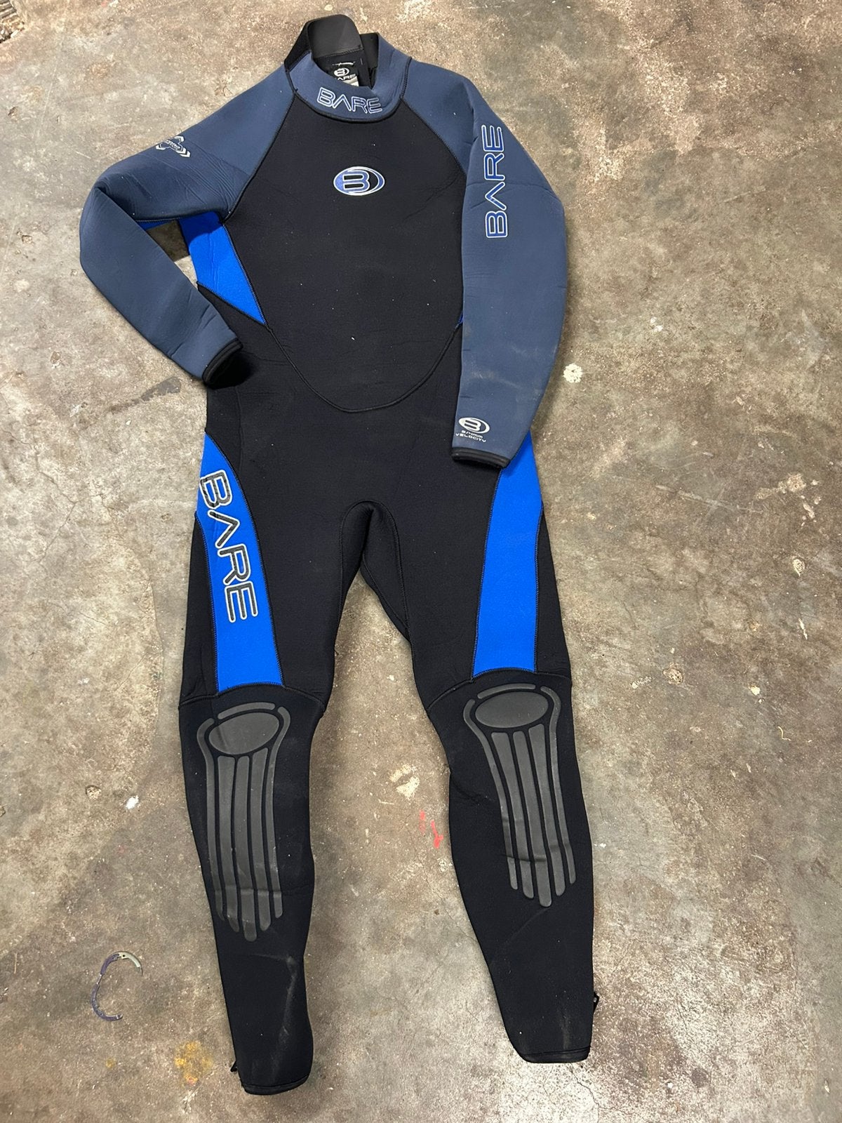 Bare Velocity Wetsuit / Duikpak 5/4mm – Maat XLS, Ophalen of Verzenden, Gebruikt, Duikpak