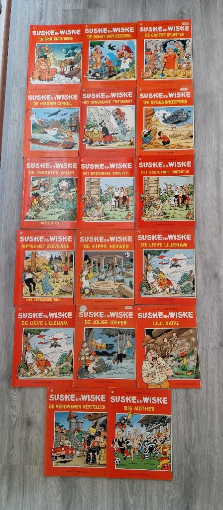 Suske en Wiske Stripboeken divers, Meerdere stripboeken, Ophalen of Verzenden, Gelezen, Willy van der Steen