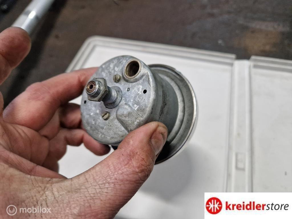 Kreidler VDO kilometer teller origineel voor cockpit, Gebruikt, Kreidler, Ophalen of Verzenden, Kreidler