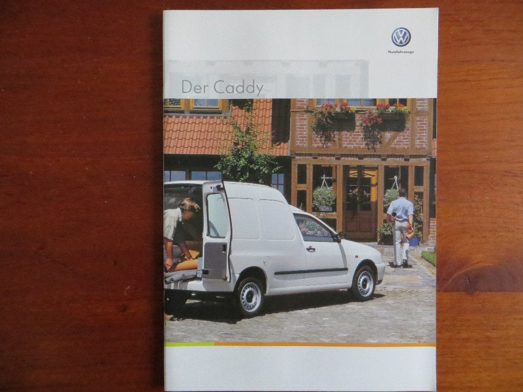 Volkswagen Caddy (aug. 2001) + bijlage: Preisliste, Ophalen of Verzenden, Nieuw, Volkswagen