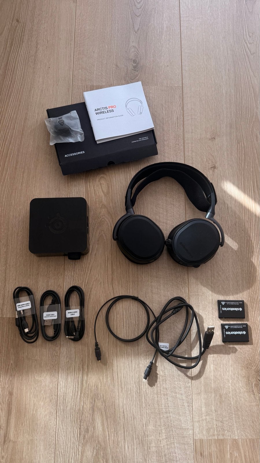 Steelseries Arctis Pro Wireless Gaming Headset, Audio, Tv en Foto, Koptelefoons, Ophalen, Steelseries, Zwart, Draadloos