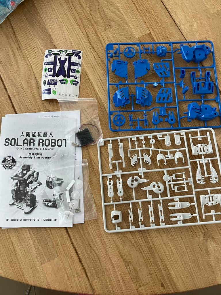 3-in-1 Solar Robot Bouwpakket - Educatief Speelgoed, Ophalen, Nieuw, Bouwen