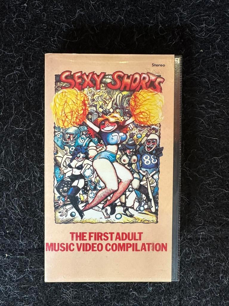 VHS Sexy Shorts, Vanaf 16 jaar, Ophalen of Verzenden, Zo goed als nieuw, Tv-serie of Tv-programma