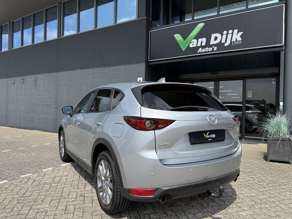 Mazda CX-5 2.0 SkyActiv Navi Camera Leer Trekhaak Bose, Voorwielaandrijving, 1998 cc, Gebruikt, Zwart