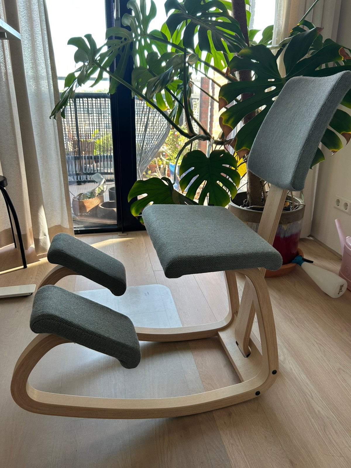 Varier plus stoel met rugleuning