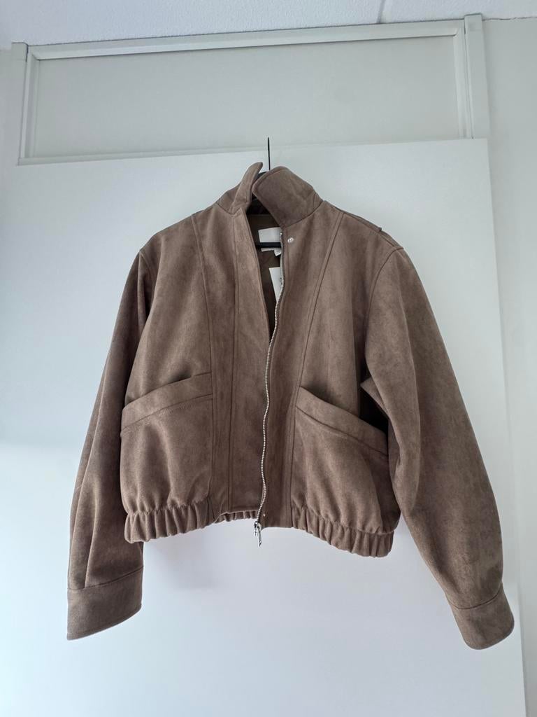 H&M Piloten jas (NIEUW Maat S) viral jas, Zwart, Nieuw, Ophalen of Verzenden, Jasje
