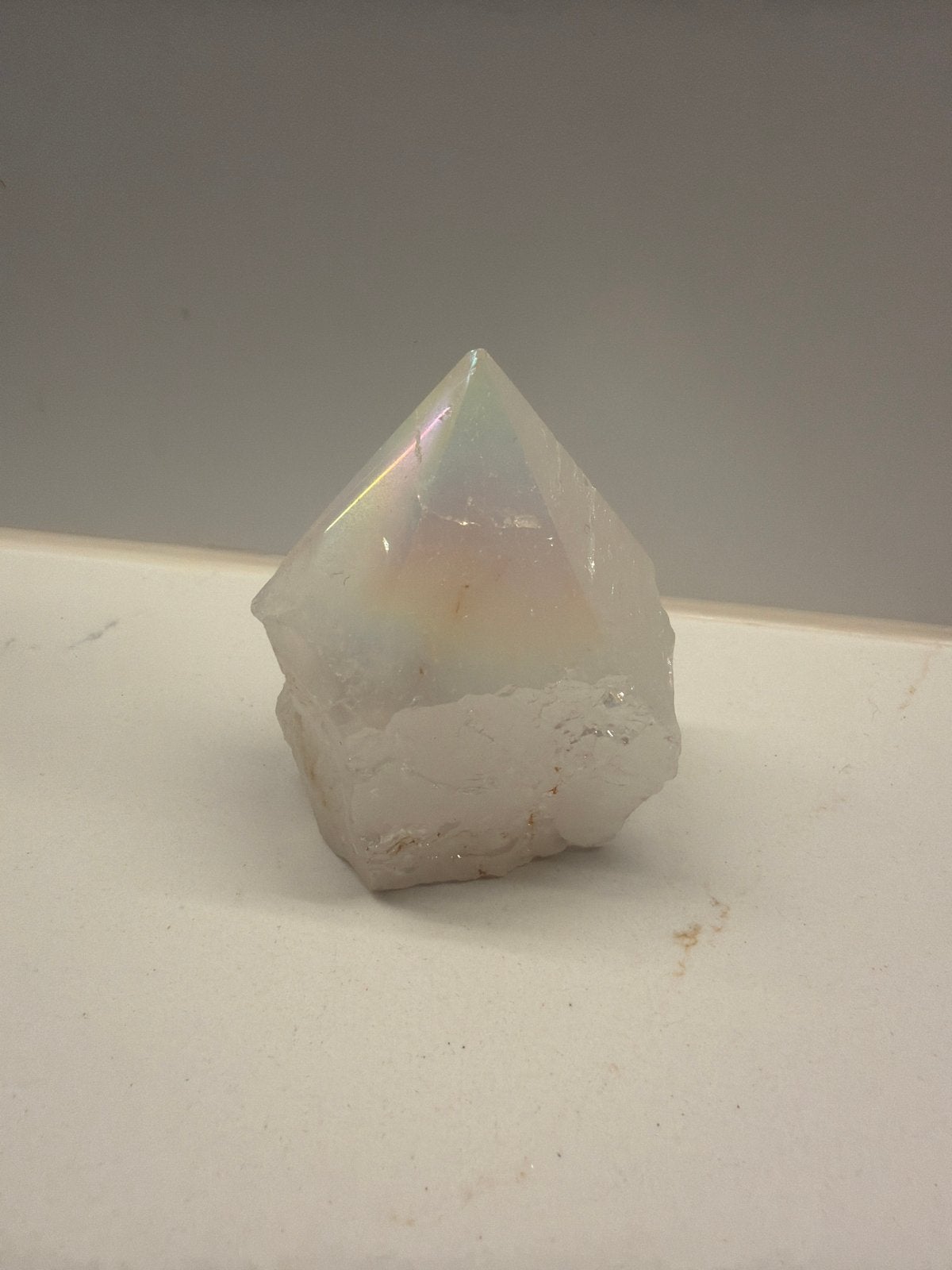 Angel Aura Kwarts Edelsteen Punt - Spirituele Decoratie, Ophalen of Verzenden, Nieuw
