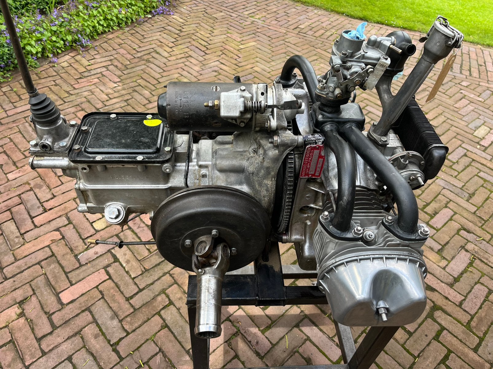 Citroen 2cv AZM 18 pk motor, totaal gereviseerd., Ophalen, Gereviseerd