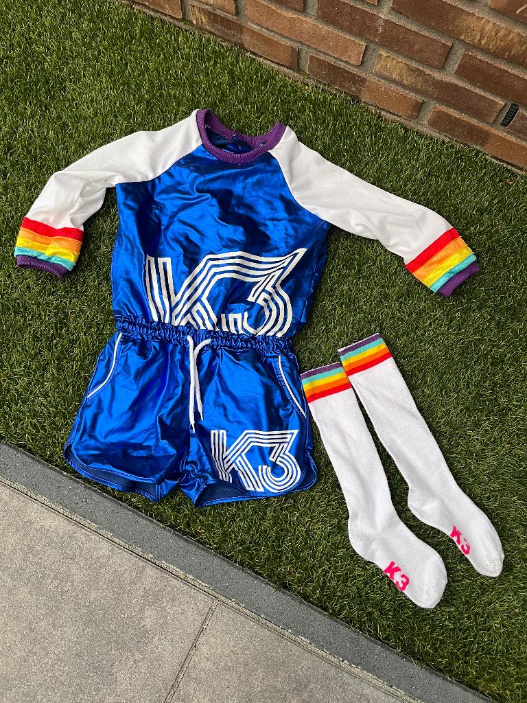 K3 Roller Disco Playsuit (6-8 jaar), Gebruikt, Meisje, K3, Ophalen of Verzenden
