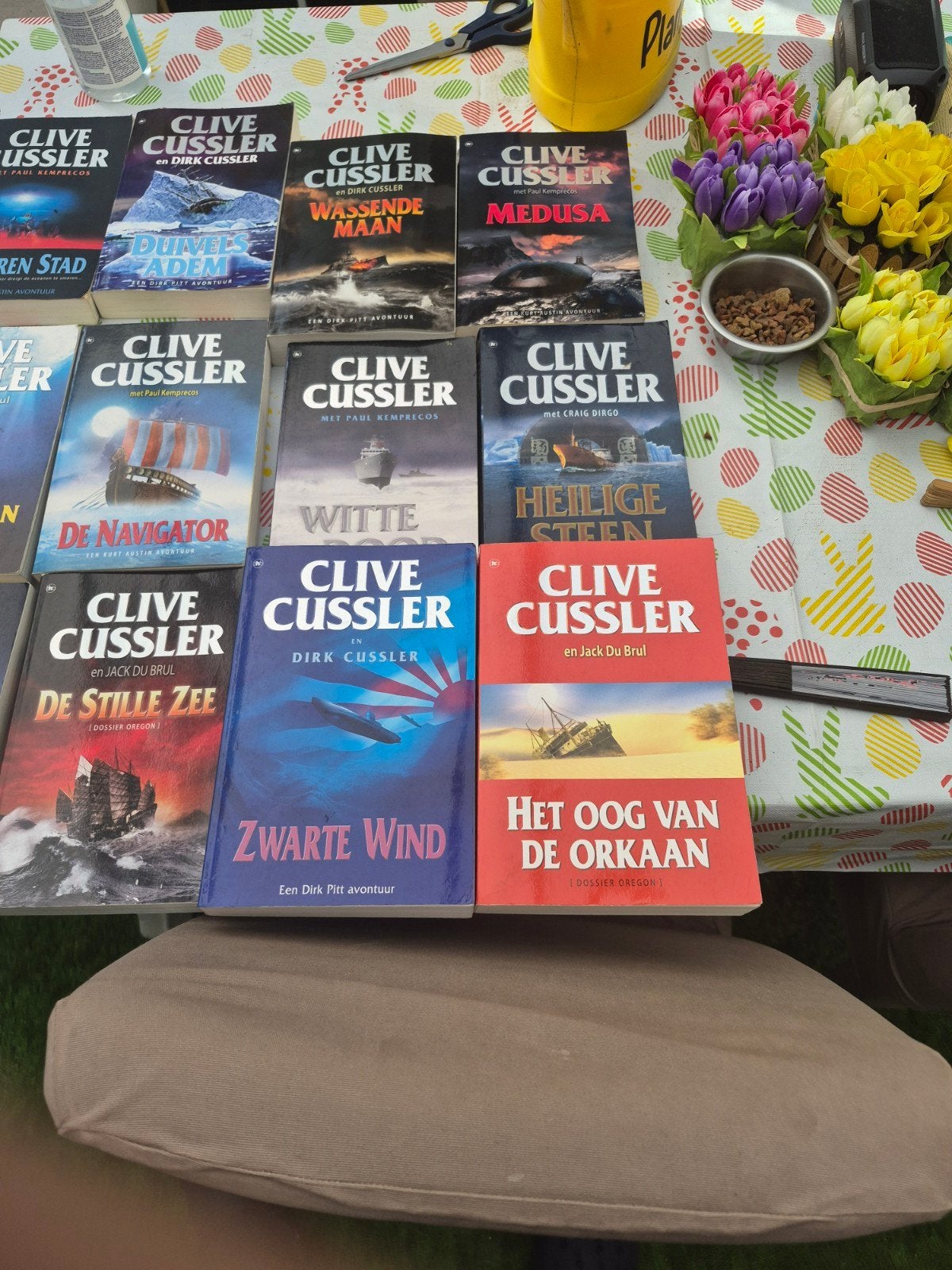 Clive Cussler Boeken Collectie - Diverse Titels, Boeken, Avontuur en Actie, Ophalen of Verzenden