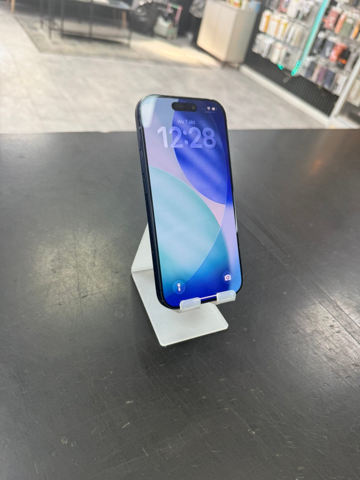iPhone 17 Pro 512GB Blauw Accu 92%! Scherm nieuwstaat, Ifixiteasy, Motorola, Ophalen of Verzenden, Zo goed als nieuw